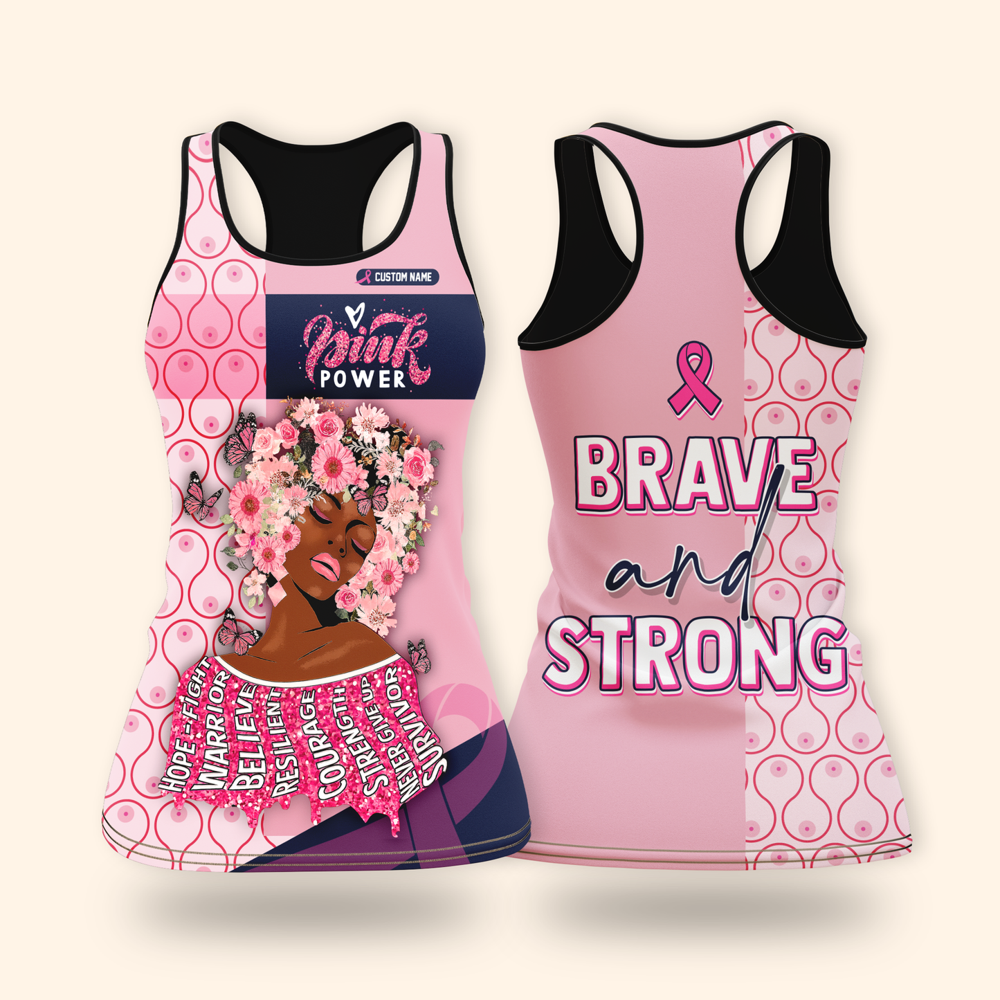 Inspirational Words Breast Cancer Survivor - Breast Cancer Awareness shirt