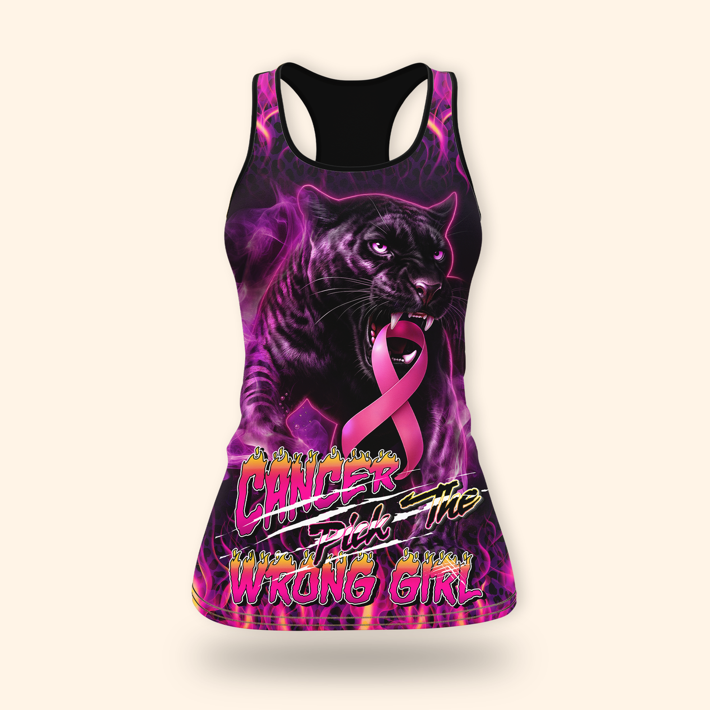 Personalized Cancer Pick The Wrong Girl - Breast Cancer Awareness Shirt