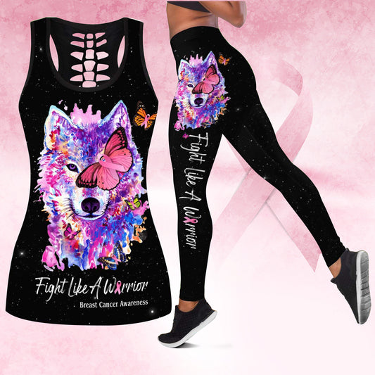 Breast Cancer-Fight Like A Warrior Combo Tank + Legging CL1