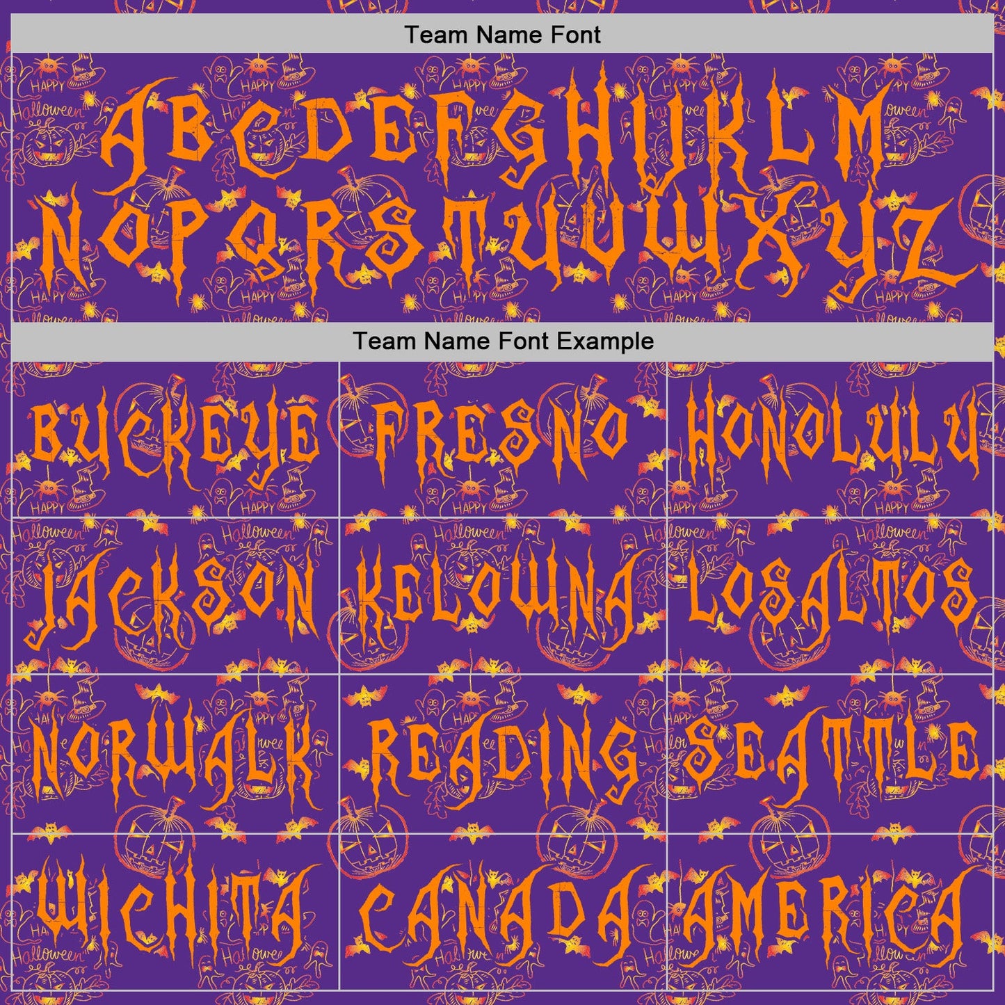 Custom Purple Bay Orange 3D Halloween Pumpkin Bat Doodle Party Costume Ideas Sports Pullover Sweatshirt Hoodie