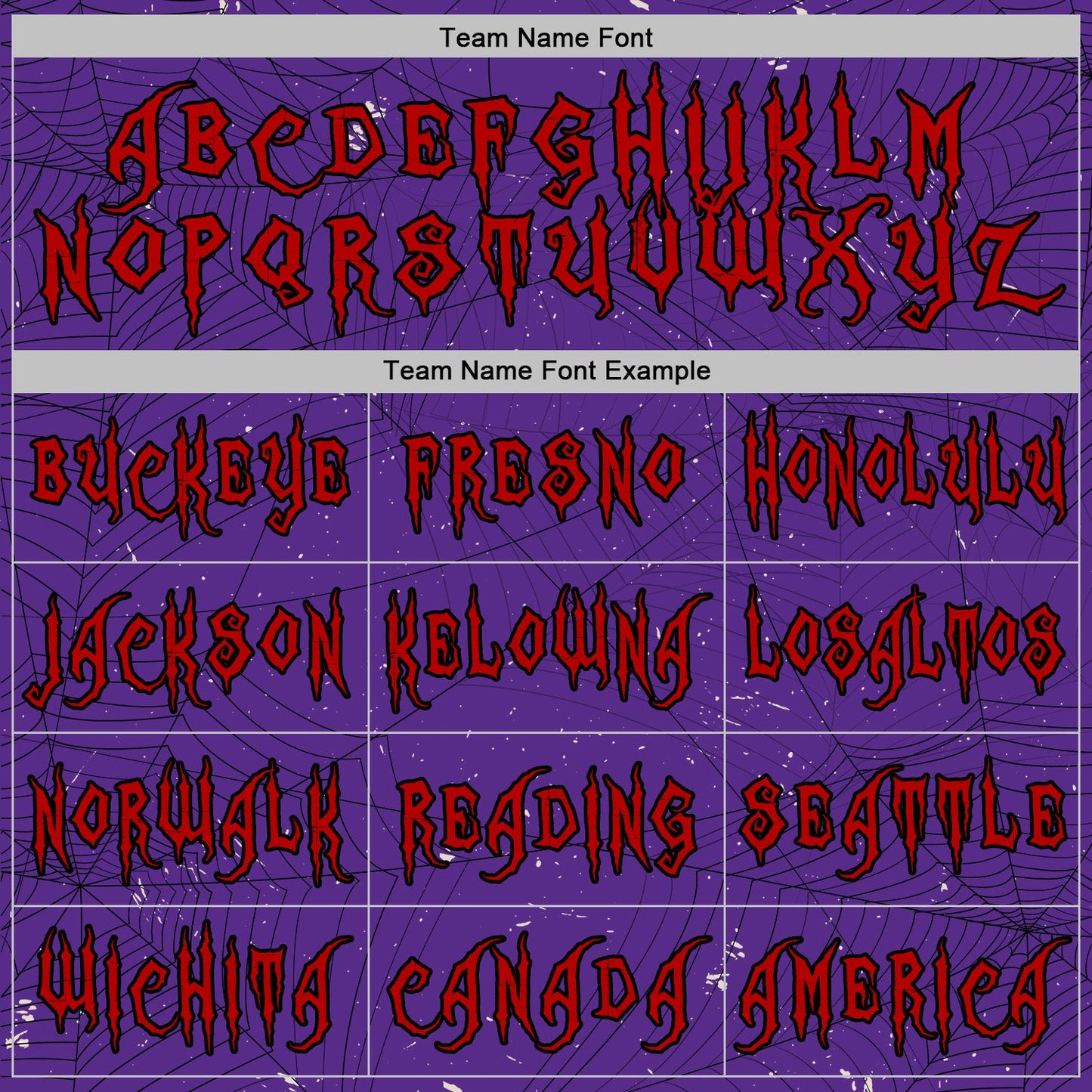 Custom Purple Red-Black 3D Halloween Spider Net Horror Night Trick Treat Party Costume Ideas Sports Pullover Sweatshirt Hoodie