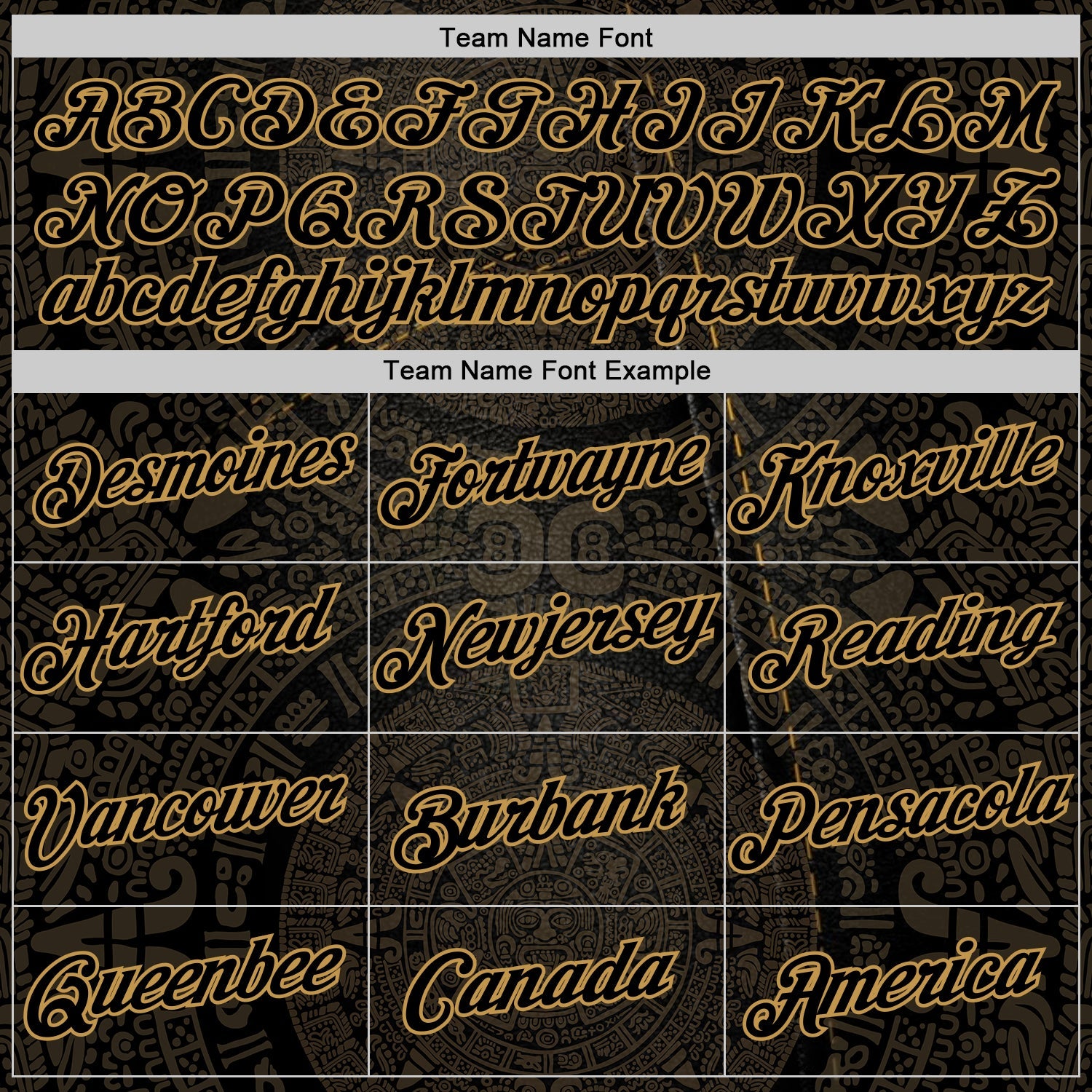 Custom Black Old Gold 3D Pattern Design Ethnic Tribal Sportswear Pullover Sweatshirt Hoodie