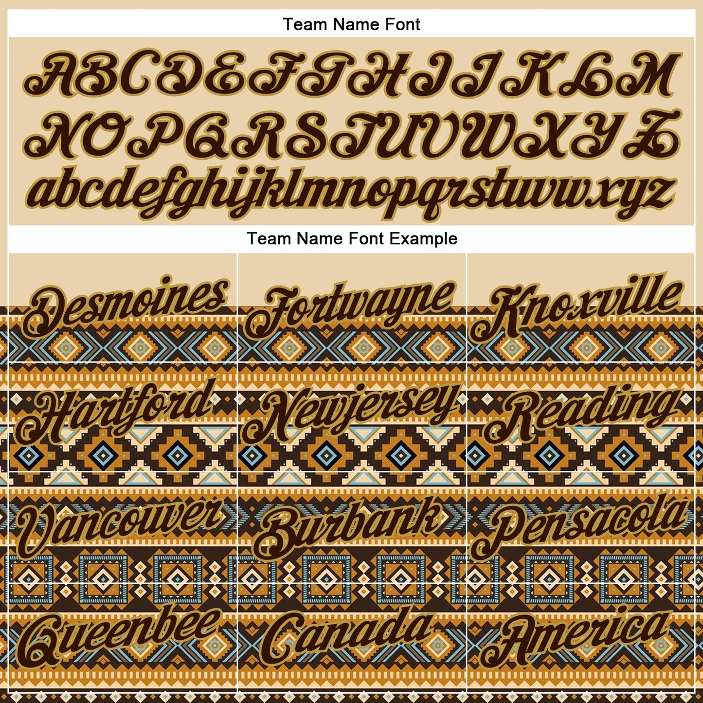 Custom Cream Brown-Old Gold 3D Pattern Design Western Cowboy Tribal Ethnic Sports Pullover Sweatshirt Hoodie