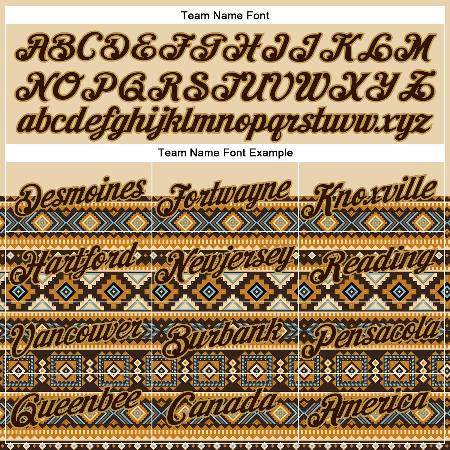 Custom Cream Brown-Old Gold 3D Pattern Design Western Cowboy Tribal Ethnic Sports Pullover Sweatshirt Hoodie
