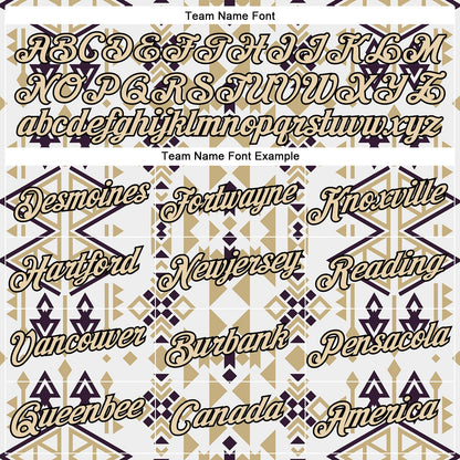 Custom White City Cream-Black 3D Pattern Design Western Cowboy Tribal Ethnic Sports Pullover Sweatshirt Hoodie