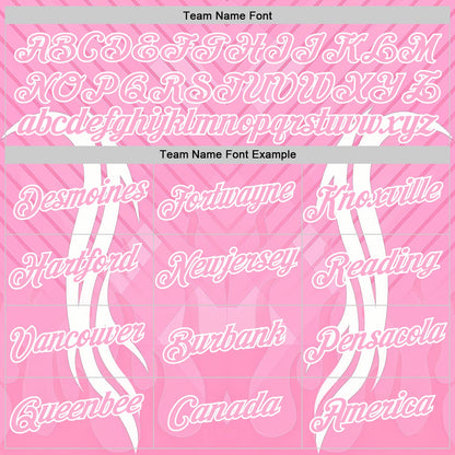 Custom Light Pink White 3D Abstract Flame Sports Pullover Sweatshirt Hoodie