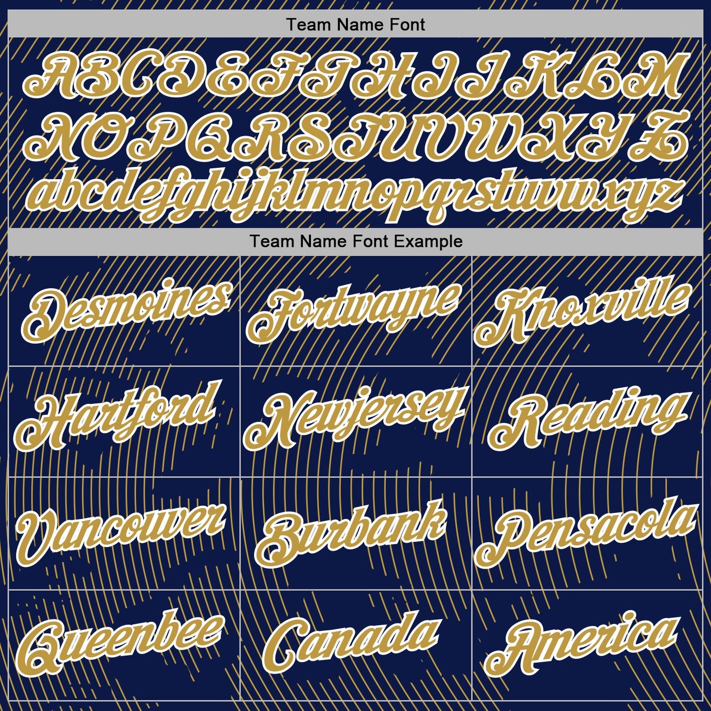 Custom Stitched Navy Old Gold-White Curve Lines Sports Pullover Sweatshirt Hoodie