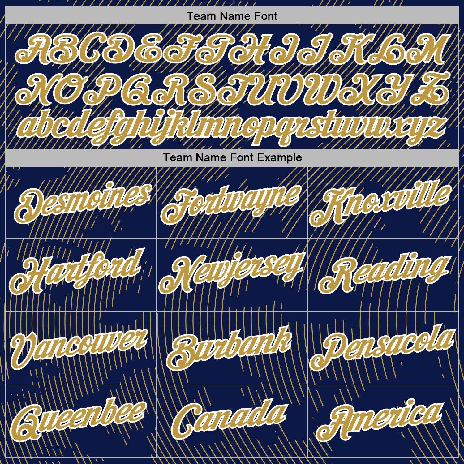 Custom Stitched Navy Old Gold-White Curve Lines Sports Pullover Sweatshirt Hoodie