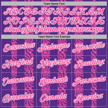 Custom Stitched Purple Pink-White Abstract Shape Pattern Sports Pullover Sweatshirt Hoodie