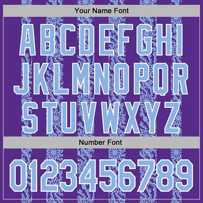 Custom Stitched Purple Light Blue-White Abstract Shape Pattern Sports Pullover Sweatshirt Hoodie