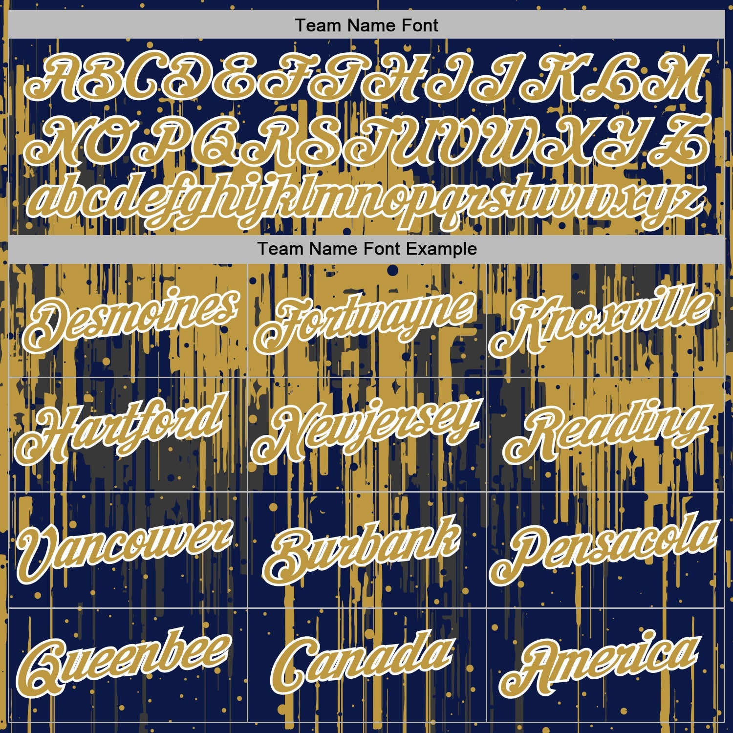 Custom Stitched Navy Old Gold-White Dripping Splatter Sports Pullover Sweatshirt Hoodie