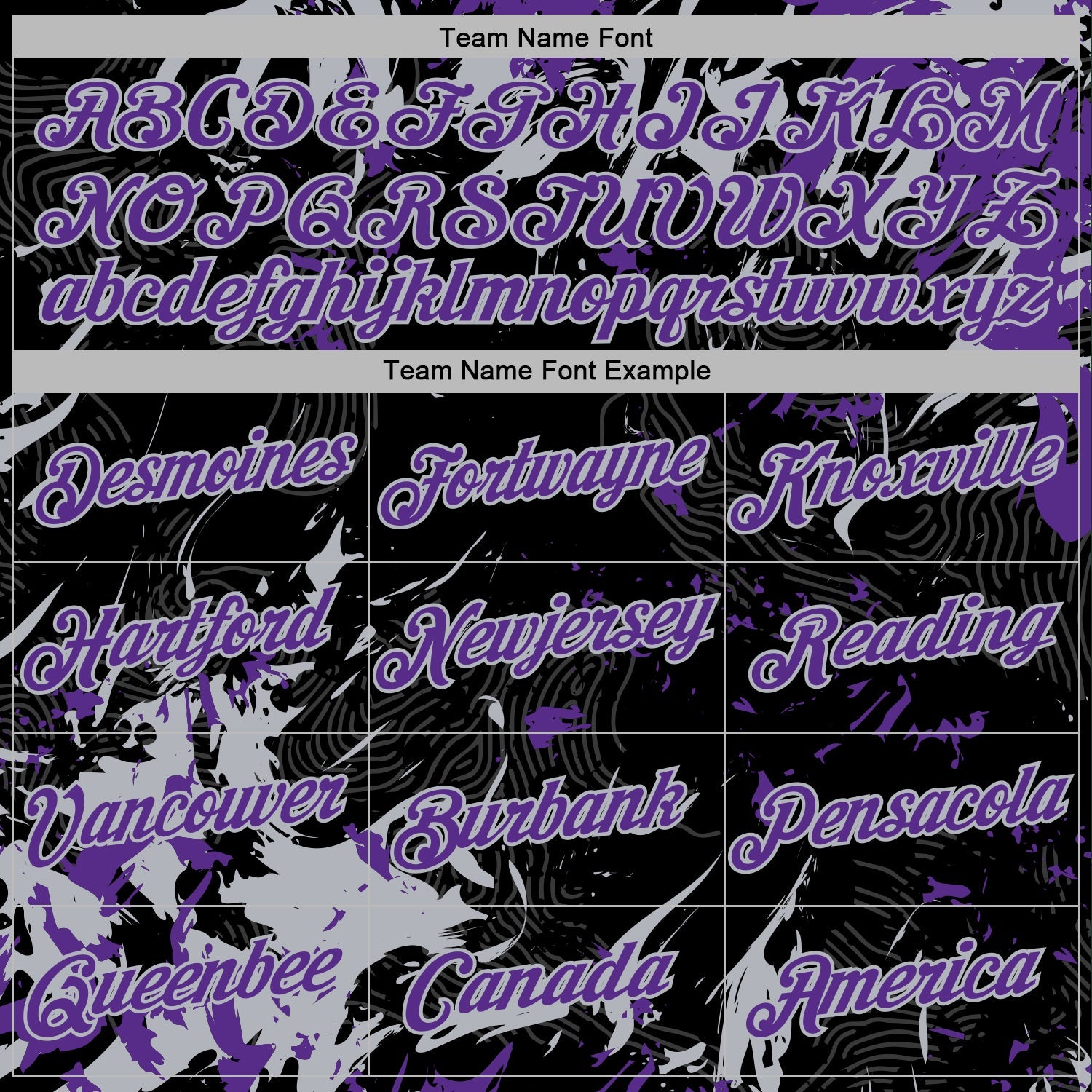 Custom Stitched Black Purple-Gray Splash Sports Pullover Sweatshirt Hoodie