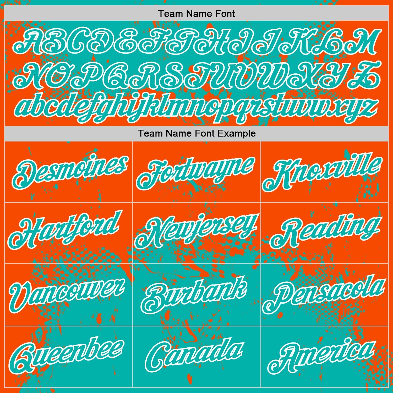 Custom Stitched Aqua Orange-White 3D Pattern Design Abstract Splatter Grunge Art Sports Pullover Sweatshirt Hoodie