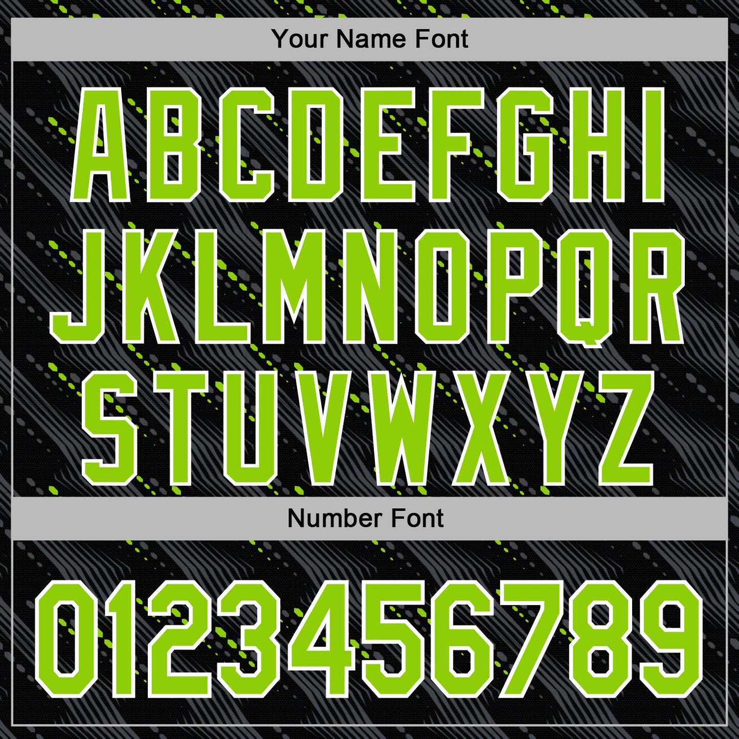 Custom Stitched Black Neon Green-White Slant Lines Sports Pullover Sweatshirt Hoodie