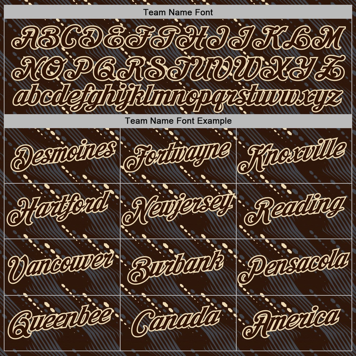 Custom Stitched Brown Cream Slant Lines Sports Pullover Sweatshirt Hoodie