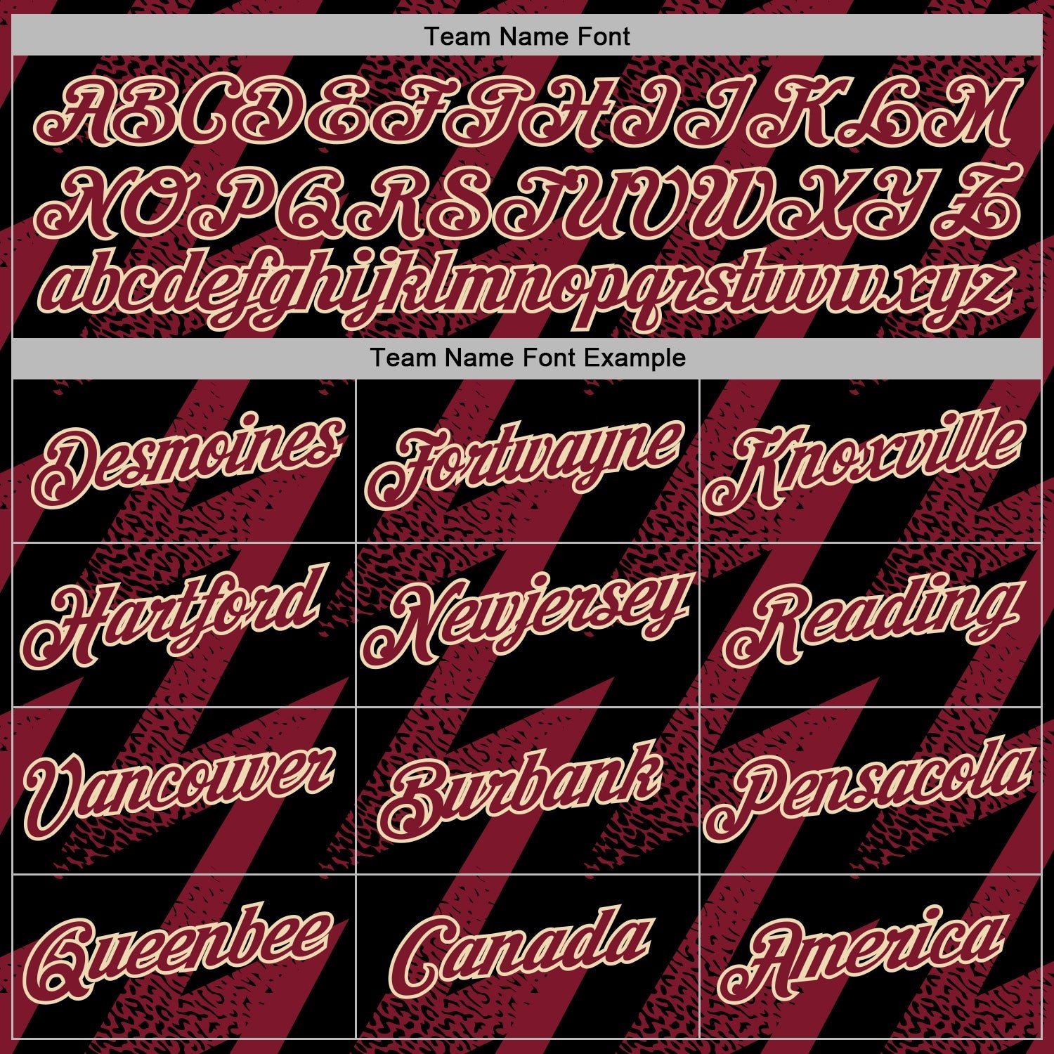 Custom Stitched Black Crimson-Cream Zigzag Shape Sports Pullover Sweatshirt Hoodie