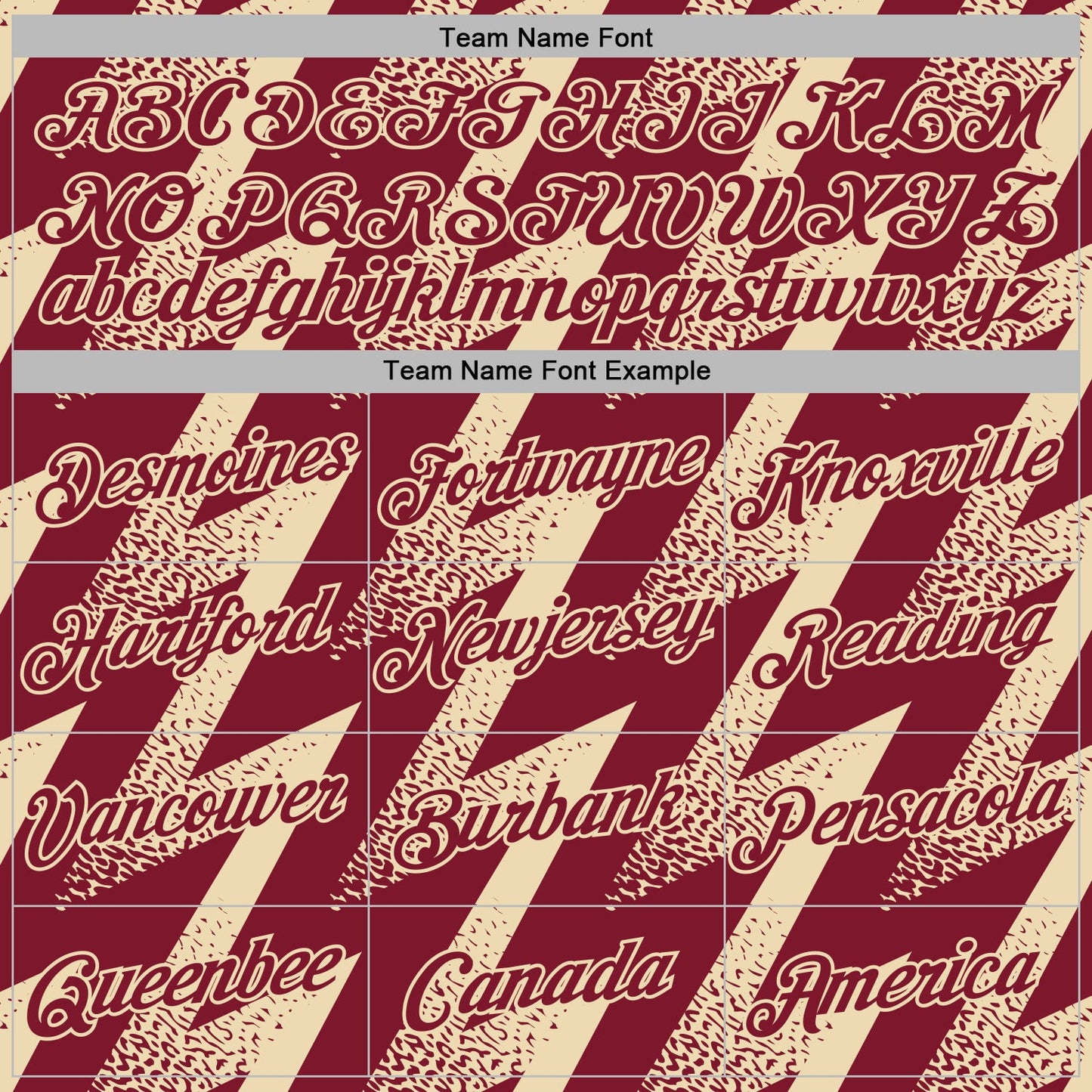 Custom Stitched Crimson Cream Zigzag Shape Sports Pullover Sweatshirt Hoodie