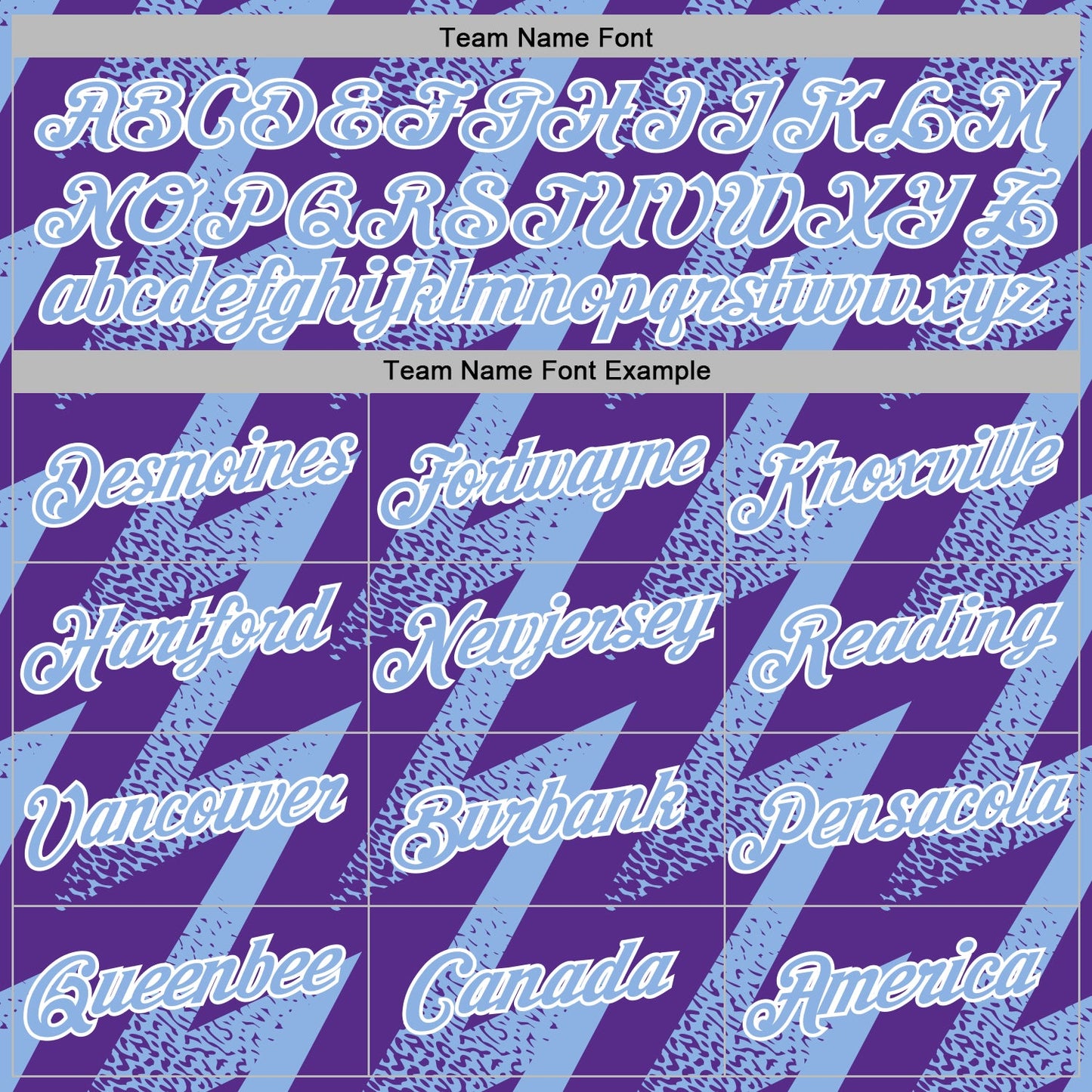 Custom Stitched Purple Light Blue-White Zigzag Shape Sports Pullover Sweatshirt Hoodie