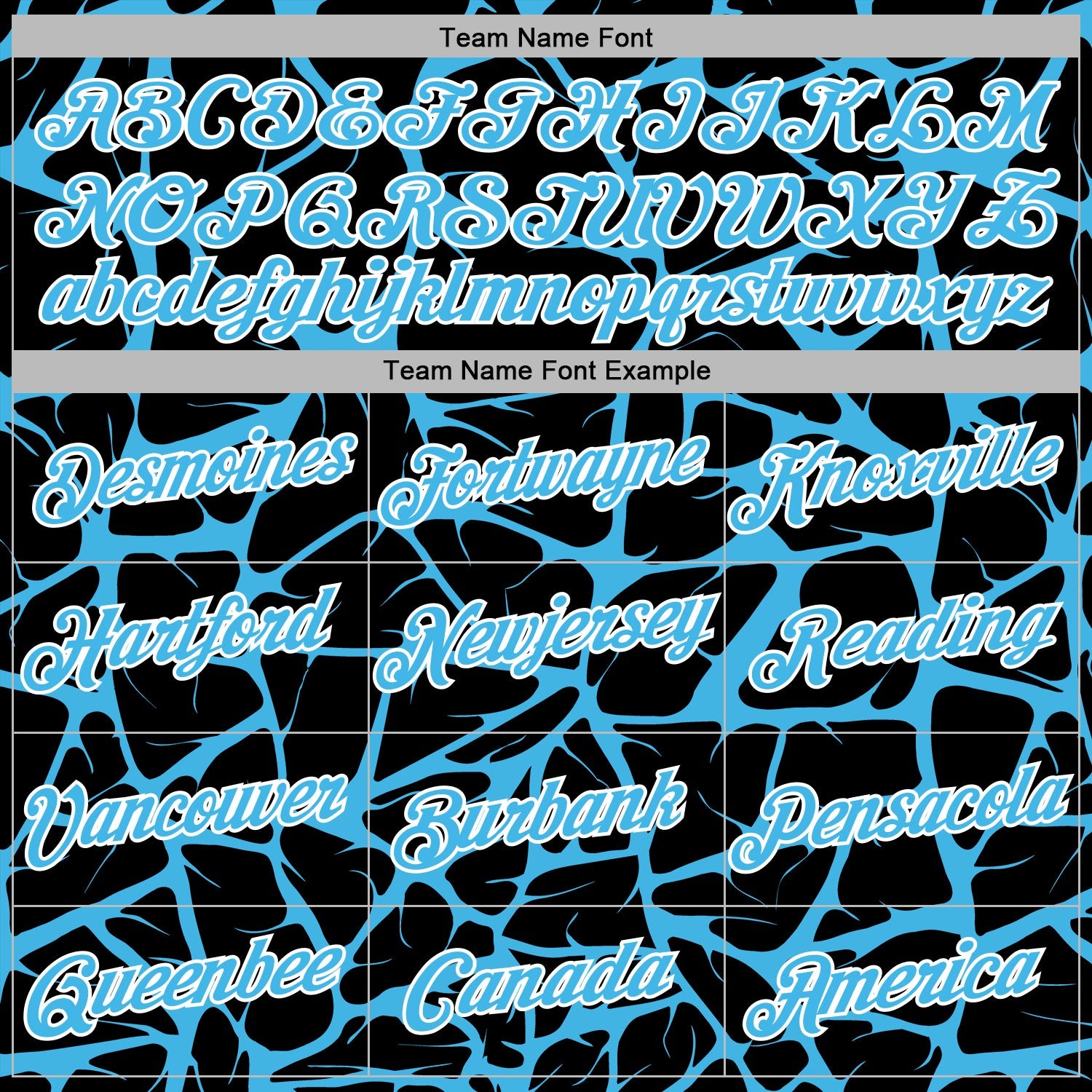 Custom Stitched Black Sky Blue-White Abstract Network Pattern Sports Pullover Sweatshirt Hoodie