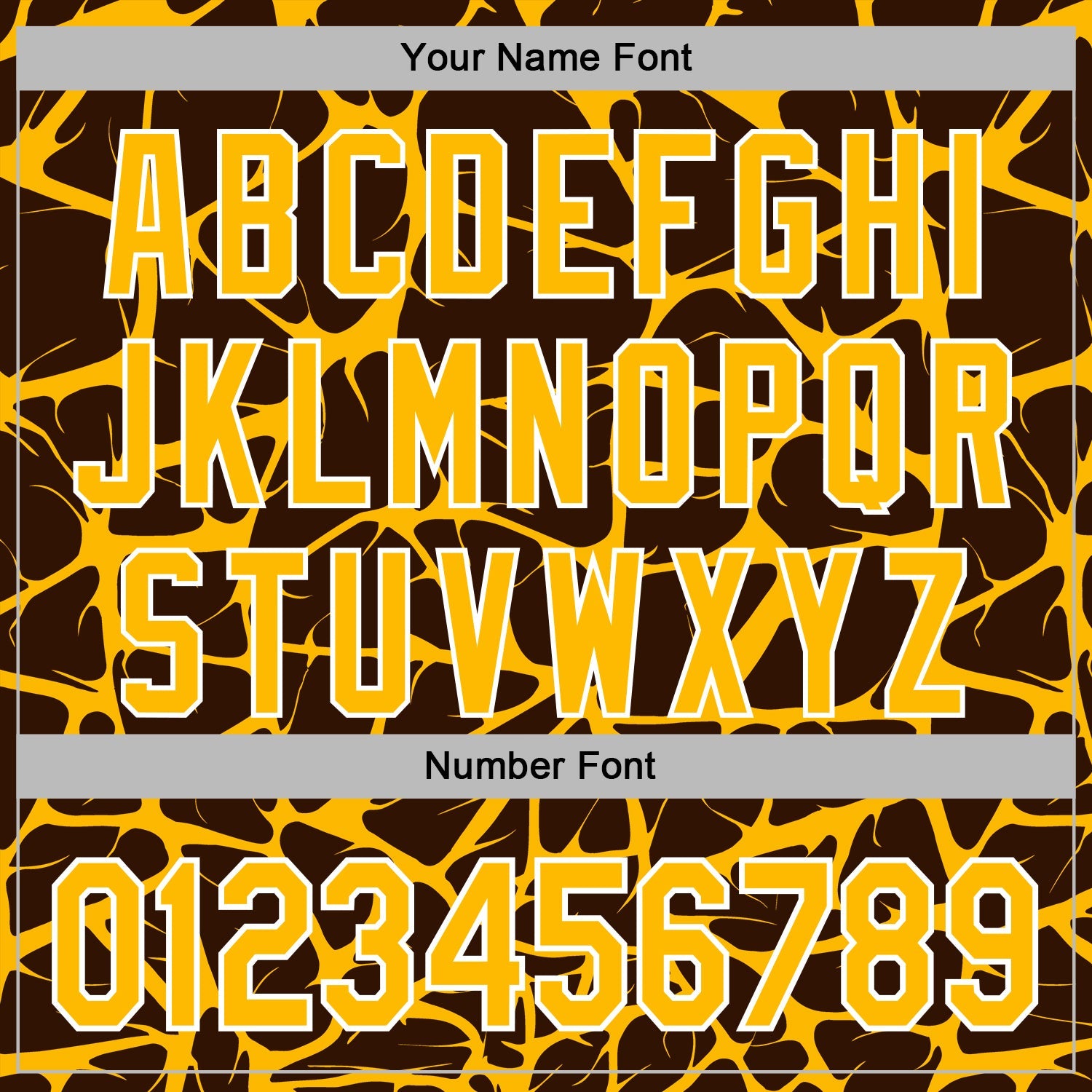 Custom Stitched Brown Gold-White Abstract Network Pattern Sports Pullover Sweatshirt Hoodie