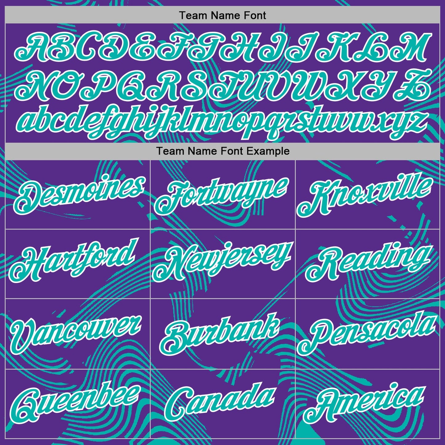 Custom Stitched Purple Aqua-White Curve Lines Sports Pullover Sweatshirt Hoodie
