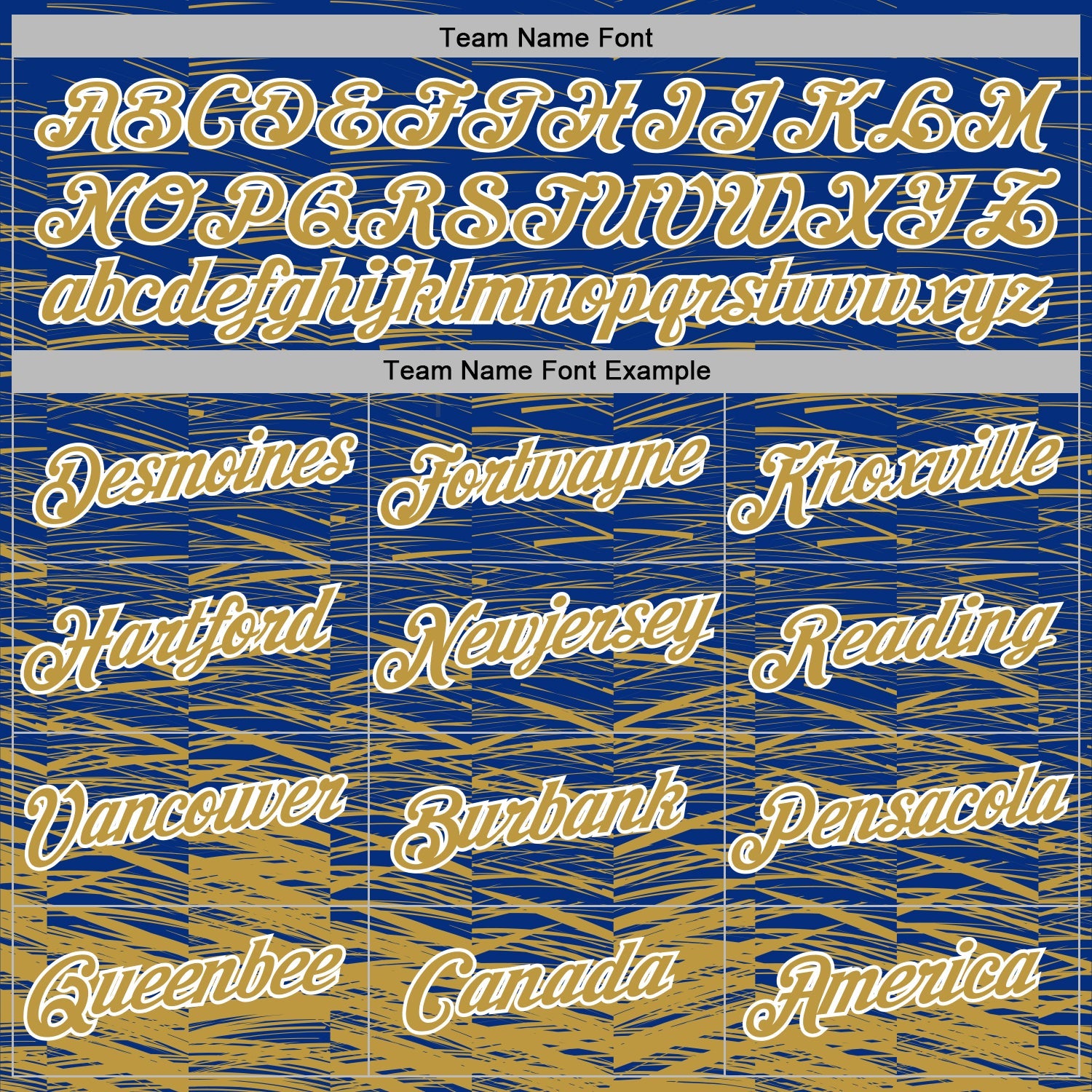 Custom Stitched Royal Old Gold-White Line Sports Pullover Sweatshirt Hoodie