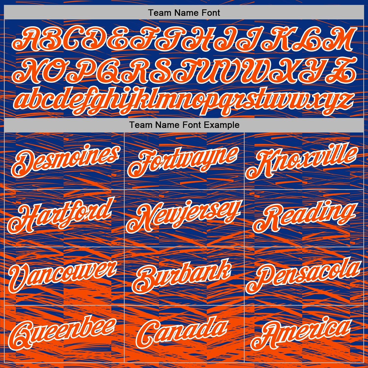 Custom Stitched Royal Orange-White Line Sports Pullover Sweatshirt Hoodie