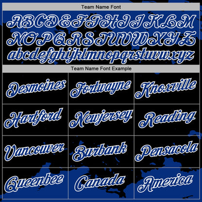 Custom Stitched Black Royal-White Fragment Pattern Sports Pullover Sweatshirt Hoodie