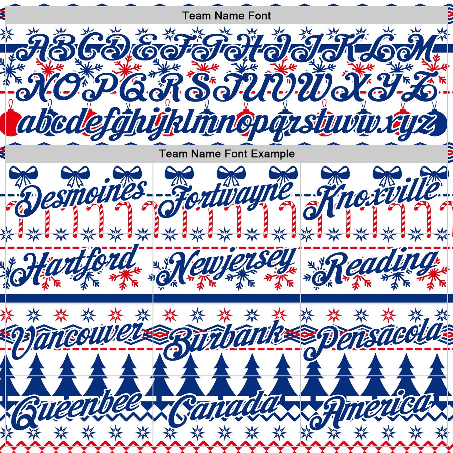 Custom Stitched Royal Royal-White 3D Christmas Ugly Sweater Sports Pullover Sweatshirt Hoodie