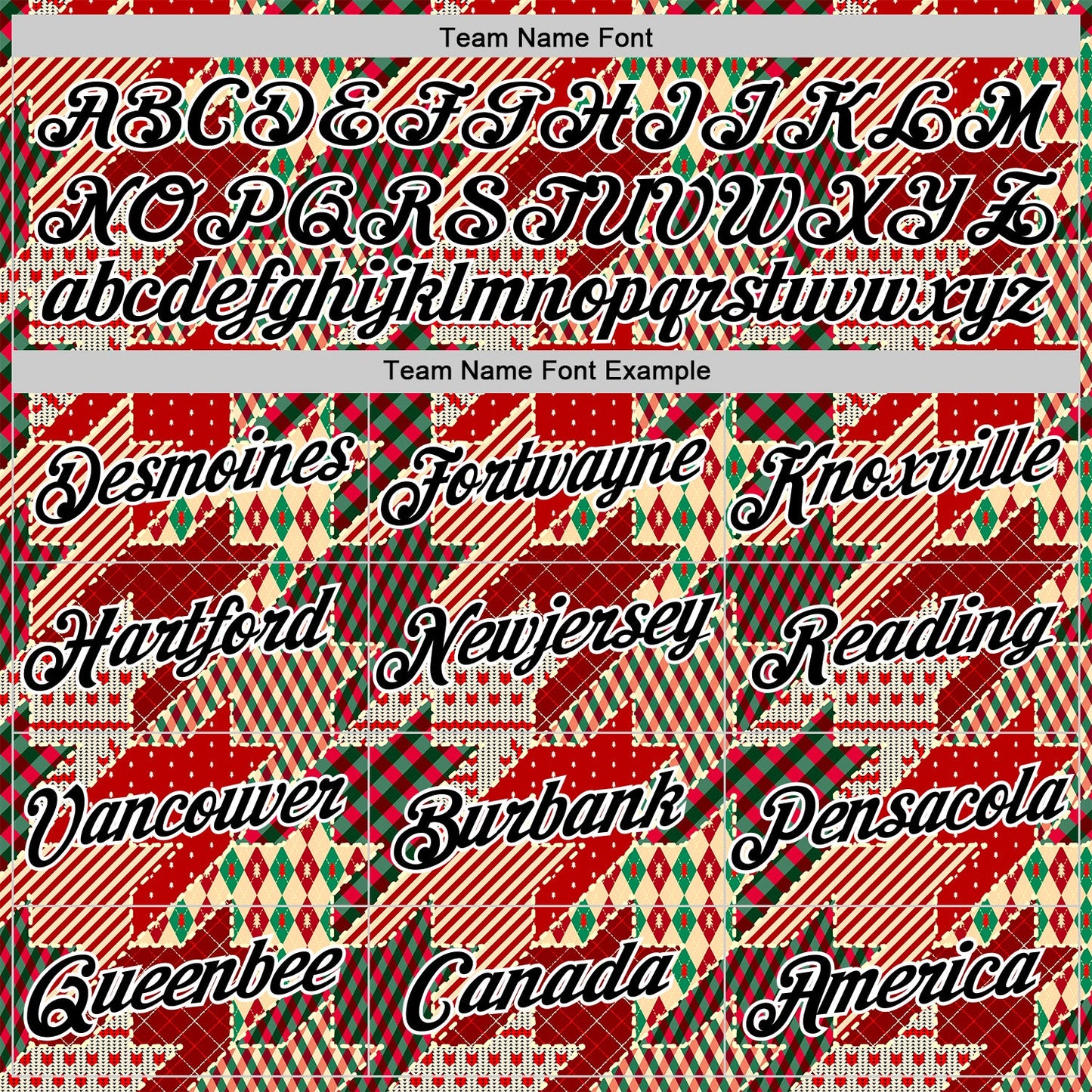 Custom Stitched Red Black-White 3D Christmas Houndstooth Sports Pullover Sweatshirt Hoodie