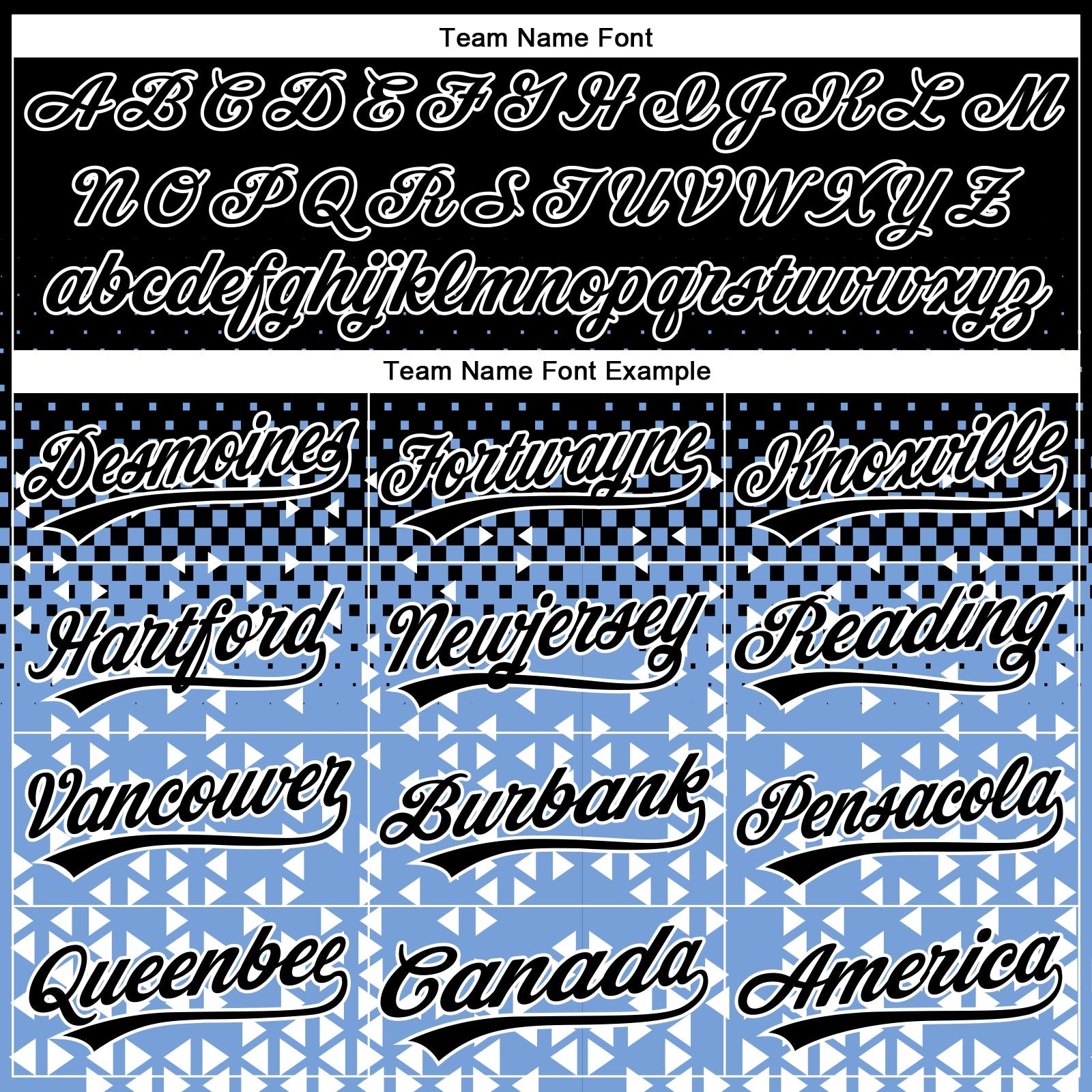 Custom Stitched Light Blue Black-White 3D Pattern Design Geometrico Graph Sports Pullover Sweatshirt Hoodie