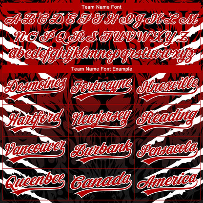 Custom Stitched Black Red-White 3D Pattern Design Leopardo Sports Pullover Sweatshirt Hoodie
