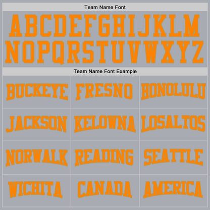 Custom Gray Bay Orange-Old Gold 3D Pattern Design Game Day Anaheim Inspired Sports Pullover Sweatshirt Hoodie