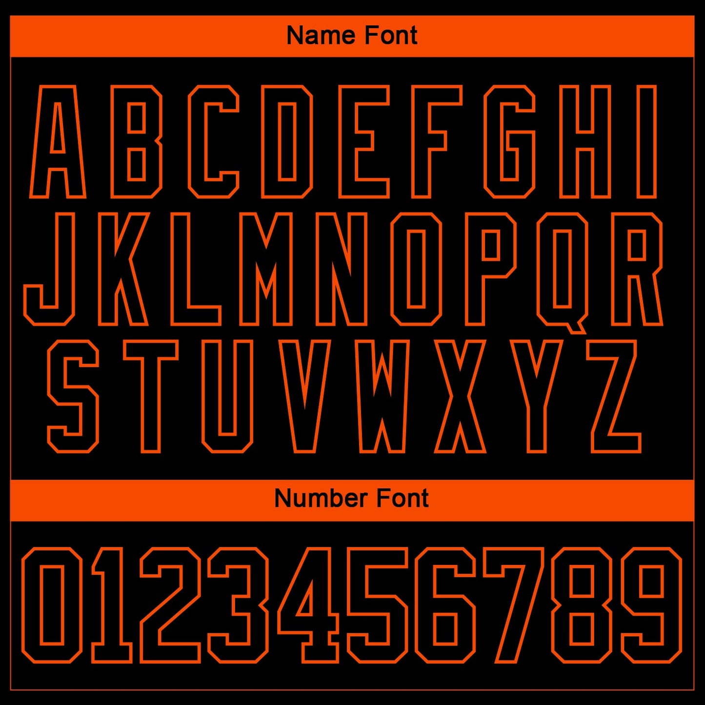 Custom Black Orange-White 3D Pattern Curve Lines Hockey Lace Neck Jersey