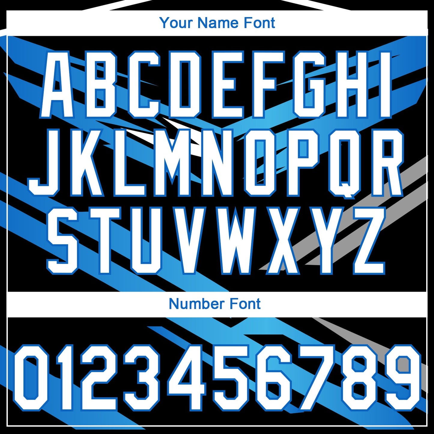 Custom Stitched Black White-Sky Blue E-sports Pattern Pullover Sweatshirt Hoodie