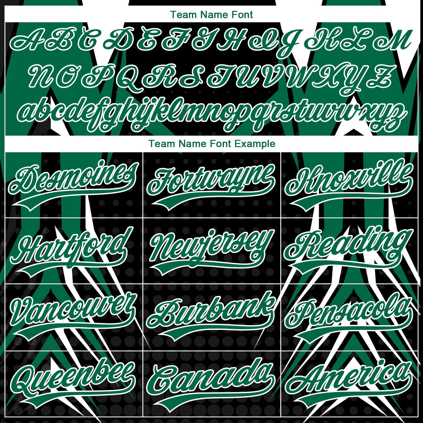 Custom Stitched Kelly Green Black-White E-sports Pattern Pullover Sweatshirt Hoodie