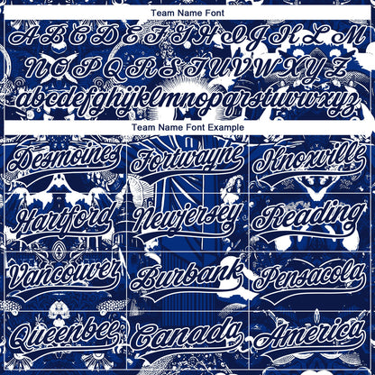 Custom Stitched Navy Royal-White Religion Jesus Christ Pullover Sweatshirt Hoodie