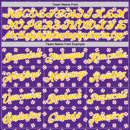 Custom Stitched Purple Yellow-White Baseball Game Day Minnesota Inspired Sports Pullover Sweatshirt Hoodie