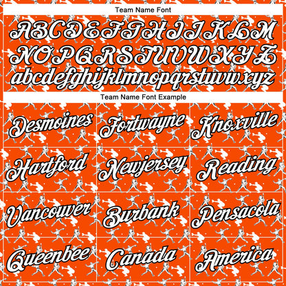 Custom Stitched Orange White-Black Baseball Game Day Cincinnati Inspired Sports Pullover Sweatshirt Hoodie
