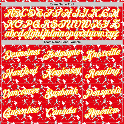 Custom Stitched Fire Red White-Gold Baseball Game Day Kansas Inspired Sports Pullover Sweatshirt Hoodie