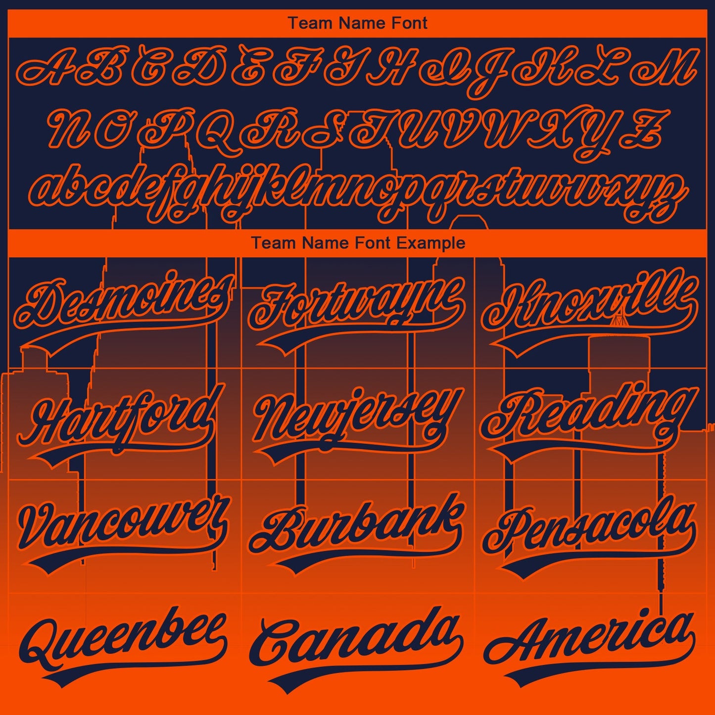 Custom Stitched Navy Orange Gradient Fashion Houston City Edition Sports Pullover Sweatshirt Hoodie