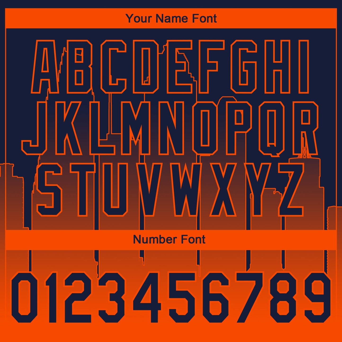 Custom Stitched Navy Orange Gradient Fashion Houston City Edition Sports Pullover Sweatshirt Hoodie