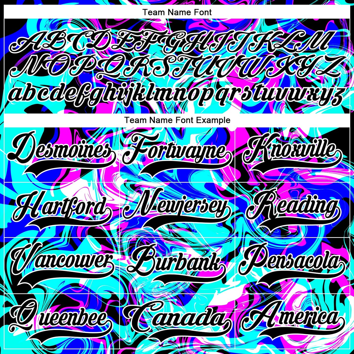 Custom Blue Black Deep Pink-White Trippy Psychedelic Fluid Hockey Lace Neck Jersey