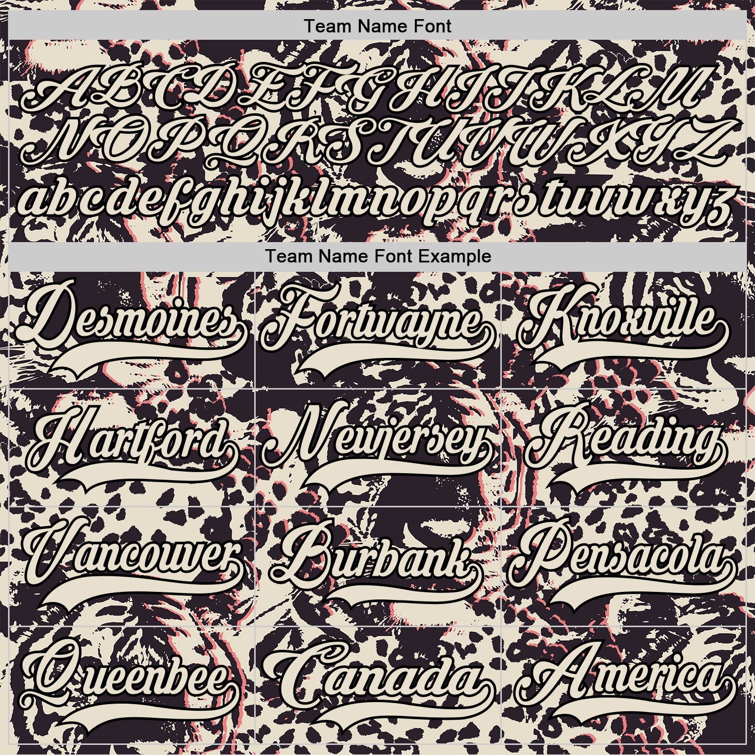 Custom Cream Black-Pink Tiger Print Hockey Lace Neck Jersey