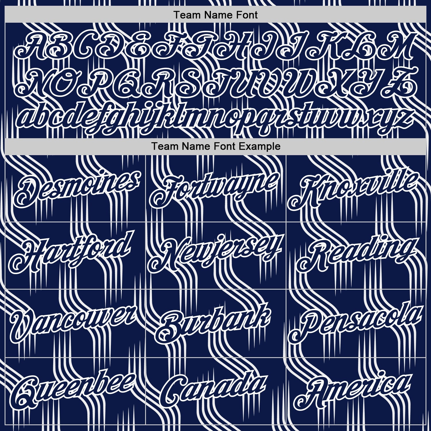 Custom Navy White Scotland Lines Performance T-Shirt