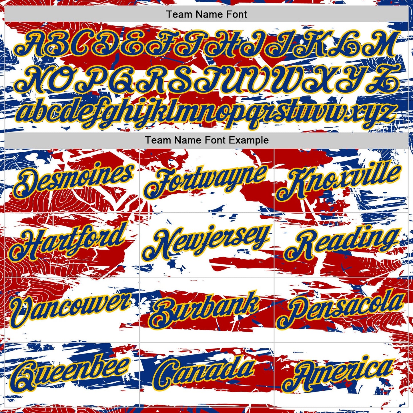 Custom White Royal Gold-Red France Grunge Performance T-Shirt