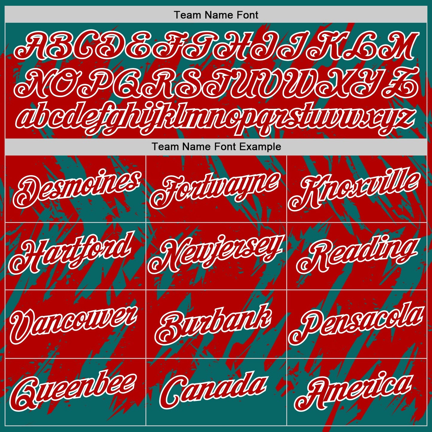 Custom Teal Red-White Torn Sharp Brush Stroke Splatter Performance T-Shirt