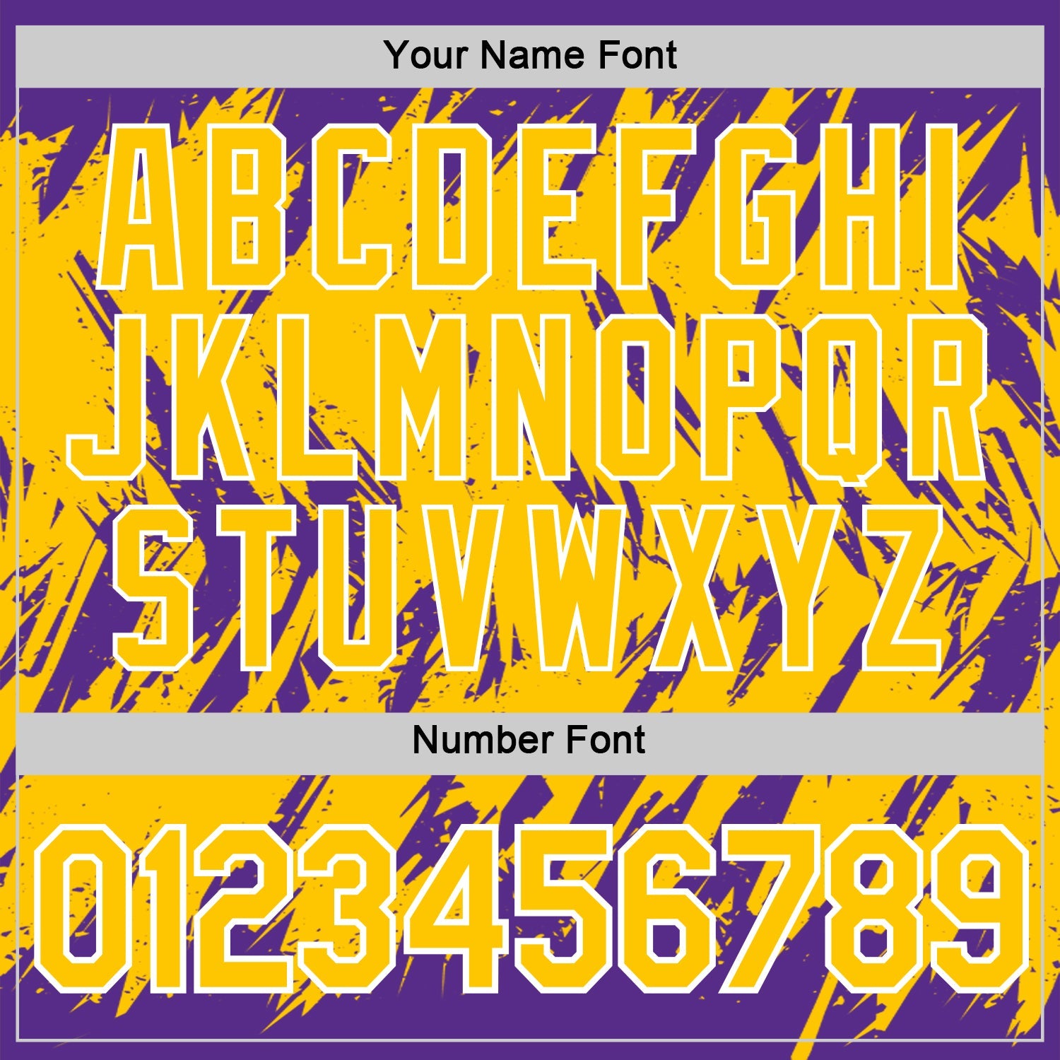 Custom Purple Yellow-White Torn Sharp Brush Stroke Splatter Performance T-Shirt