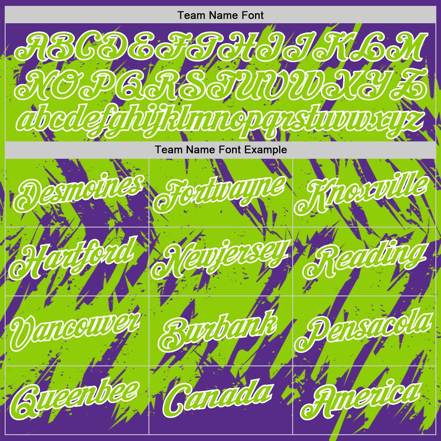 Custom Purple Neon Green-White Torn Sharp Brush Stroke Splatter Performance T-Shirt