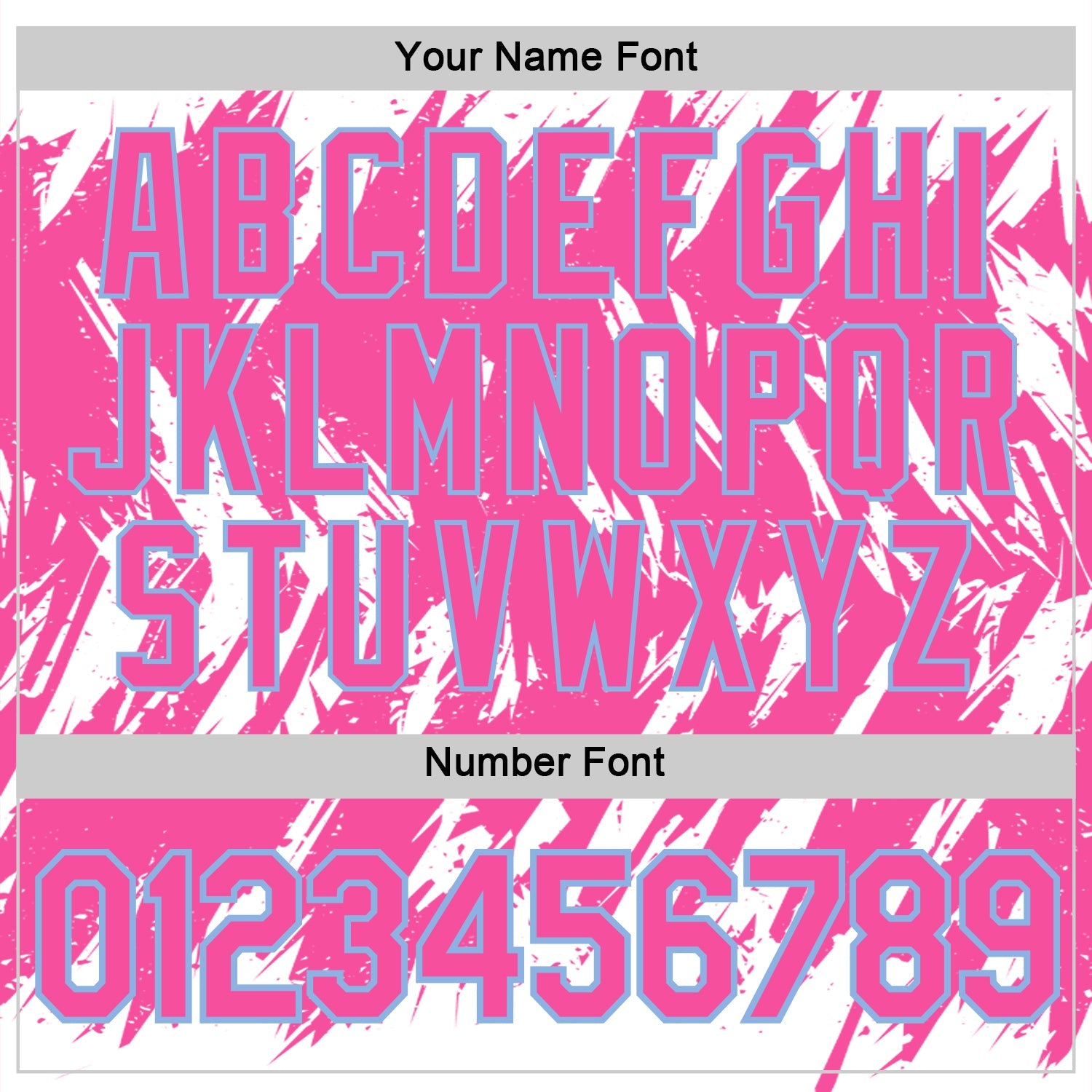 Custom White Pink-Light Blue Torn Sharp Brush Stroke Splatter Performance T-Shirt